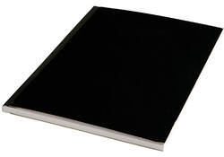 Schrift Qbasic met harde kaft A4 160blz lijn assorti