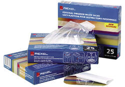 Papiervernietigerzak Rexel 240x98cm 115liter 100stuks