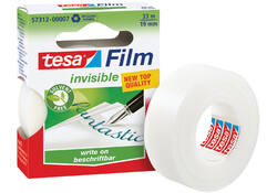 Plakband tesafilm® Invisible 33mx19mm mat transparant,