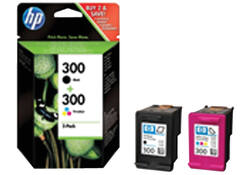 Inktcartridge HP CN637EE 300 zwart + kleur
