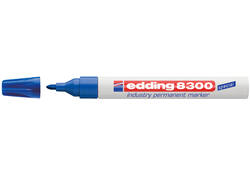 Viltstift edding 8300 industrie rond 1.5-3mm blauw