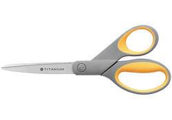 Kantoorschaar Westcott 210mm met softgrip titanium