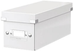 Cd box Leitz WOW Click & Store 143x136x352mm wit