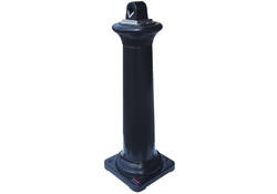 Asbak Rubbermaid Groundskeeper Tuscan vrijstaand zwart