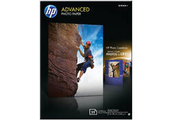 Inkjetpapier HP Q8696A 13x18cm photo glossy 250gr 25vel