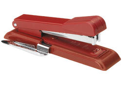 Nietmachine Bostitch B8+ontnieter 25vel STRC2115 rood
