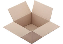 Verzenddoos CleverPack enkelgolf 200x150x100mm bruin pak à 25 stuks
