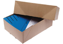 Paraatdoos CleverPack A4 307x220x108mm voor 1000 vel bruin pak à 10 stuks