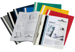 Snelhechtmap Durable Duraplus A4 zwart
