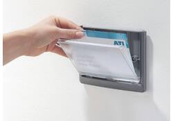 Deurbordje Durable Click sign 149x105.5mm grafiet