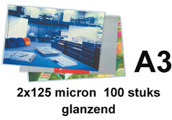 Lamineerhoes Quantore A3 2x125micron 100stuks