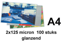Lamineerhoes Quantore A4 2x125micron 100stuks
