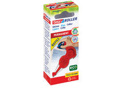 Lijmroller tesa® ecoLogo® permanent navulling in hangdoosje