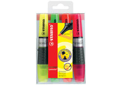 Markeerstift STABILO Luminator XT assorti 71/4 assorti etui à 4 stuks