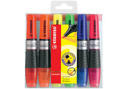 Markeerstift STABILO Luminator XT 71/6 assorti etui à 6 stuks
