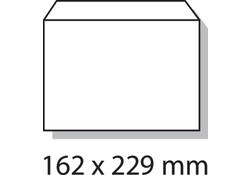 Envelop Quantore bank C5 162x229mm wit 500stuks