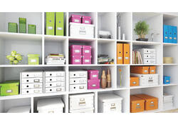 Opbergbox Leitz WOW Click & Store 281x200x370mm blauw