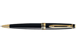 Balpen Waterman Expert black lacquer GT medium