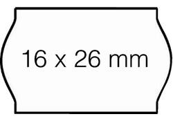 Prijsetiket 16x26mm Open-Data S14/Sato Judo permanent wit