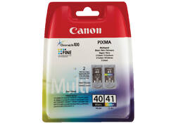 Inktcartridge Canon PG-40 + CL-41 zwart + kleur
