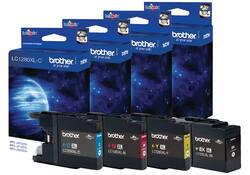 Inktcartridge Brother LC-1280XLC blauw