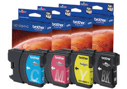 Inktcartridge Brother LC-1100HYBK zwart