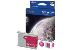 Inktcartridge Brother LC-1000M rood