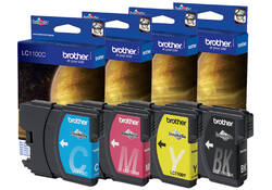 Inktcartridge Brother LC-1100BK zwart