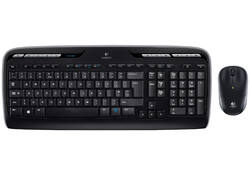 Toetsenbord Logitech MK330 Qwerty +muis zwart
