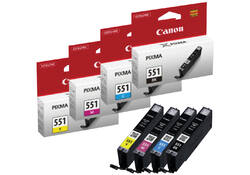 Inktcartridge Canon CLI-551 zwart