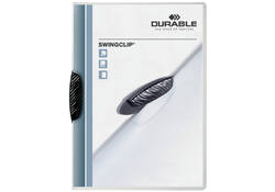 Klemmap Durable Swingclip 30 vellen zwart