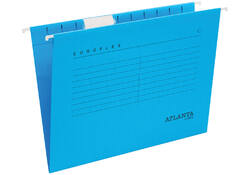 Hangmap Djois Euroflex recycled A4 V-bodem blauw 25 stuks