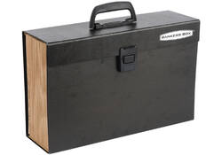 Sorteerkoffer Bankers Box Handifile 19-vaks zwart