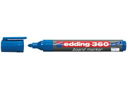 Viltstift edding 360 whiteboard rond 1.5-3mm blauw
