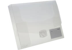 Elastobox Rexel ice A4+ 40mm transparant