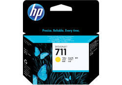 Inktcartridge HP CZ132A 711 geel