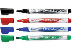 Viltstift Bic Velleda liquid whiteboard rond medium zwart