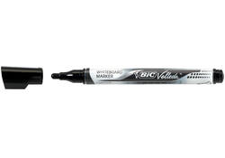 Viltstift Bic Velleda liquid whiteboard rond medium zwart