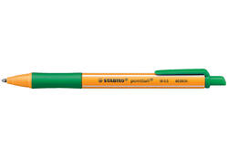 Balpen STABILO pointball 6030/36 medium groen