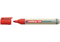 Viltstift edding 28 whiteboard Ecoline rond 1.5-3mm rood