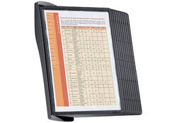 Wandstandaard Durable 5854 Sherpa Style met 10-tassen zwart