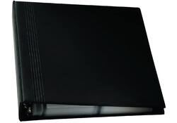 Visitekaartringband Sigel VZ301 voor 400 kaarten 90x58mm velvet zwart