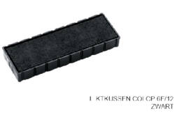 Stempelkussen Colop 6E/12 zwart