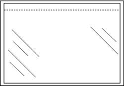 Paklijstenvelop CleverPack zelfklevend onbedrukt 230x155mm pak à 100 stuks