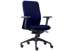 Bureaustoel Euroseats Vigo blauw