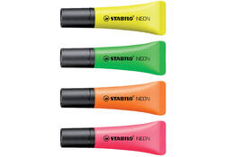 Markeerstift STABILO 72/24 neon geel