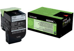 Tonercartridge Lexmark 80C2HK0 prebate zwart