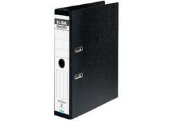 Hangordner Elba Rado 75mm karton zwart gewolkt