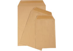 Envelop Quantore loonzak 114x162 70gr bruin 1000stuks