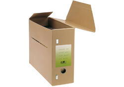 Gemeentearchiefdoos folio 370x265x115mm 850gr